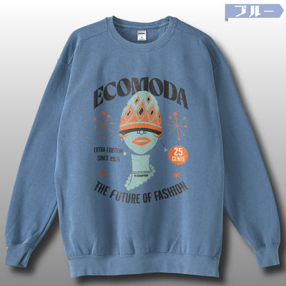 スウェット | ガーメントダイ スウェット | 男女兼用 | ユニセックス | ECOMODA