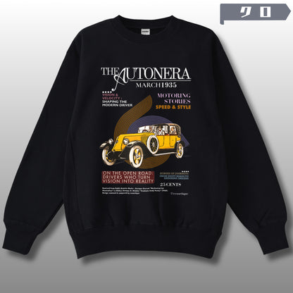 スウェット | サイドリブ裏起毛スウェット - 12オンス| 男女兼用 | ユニセックス | AUTONER