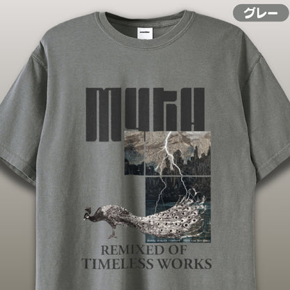 Tシャツ | ガーメントダイ ヘビーウエイトTシャツ | 男女兼用 | ユニセックス | myth02