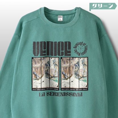 スウェット | ガーメントダイ スウェット | 男女兼用 | ユニセックス | La Serenissima