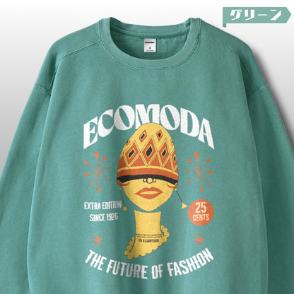 スウェット | ガーメントダイ スウェット | 男女兼用 | ユニセックス | ECOMODA