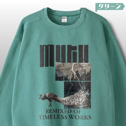 スウェット | ガーメントダイ スウェット | 男女兼用 | ユニセックス | MYTH