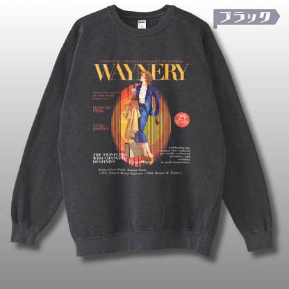 スウェット | ガーメントダイ スウェット | 男女兼用 | ユニセックス | WAYNERY