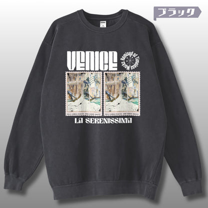 スウェット | ガーメントダイ スウェット | 男女兼用 | ユニセックス | La Serenissima