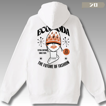 パーカー| 裏起毛 プレミアム Wジップアップ  サイドパネル- 12オンス  | 男女兼用 | ユニセックス | ECOMODA