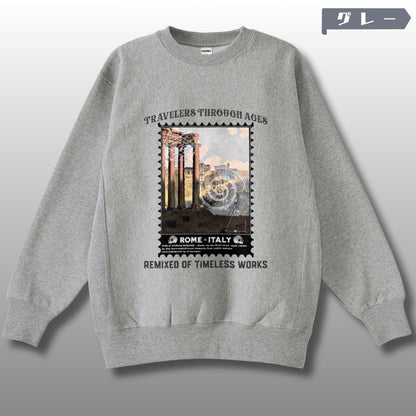 スウェット | サイドリブ裏起毛スウェット - 12オンス| 男女兼用 | ユニセックス | TRAVELERS THROUGH AGES