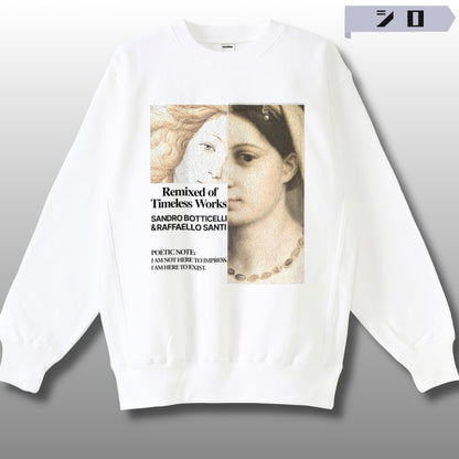 スウェット | サイドリブ裏起毛スウェット - 12オンス| 男女兼用 | ユニセックス | Renaissance Woman