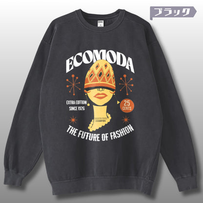 スウェット | ガーメントダイ スウェット | 男女兼用 | ユニセックス | ECOMODA