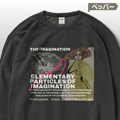 スウェット | ガーメントダイ裏起毛スウェット - 6.4オンス | Comfort Colors 1466 | 男女兼用 | ユニセックス | The imagination