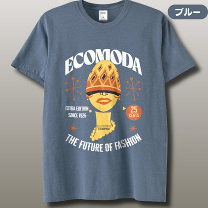 Tシャツ | ガーメントダイ ヘビーウエイトTシャツ | 男女兼用 | ユニセックス | ECOMODA