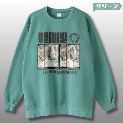 スウェット | ガーメントダイ スウェット | 男女兼用 | ユニセックス | La Serenissima