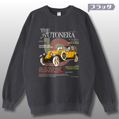 スウェット | ガーメントダイ スウェット | 男女兼用 | ユニセックス | AUTONERA−03