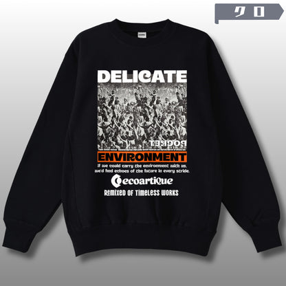 スウェット | サイドリブ裏起毛スウェット - 12オンス| 男女兼用 | ユニセックス | ENVIRONMENT