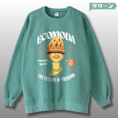 スウェット | ガーメントダイ スウェット | 男女兼用 | ユニセックス | ECOMODA