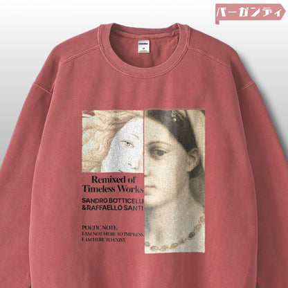 スウェット | ガーメントダイ スウェット | 男女兼用 | ユニセックス | Renaissance Woman