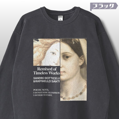 スウェット | ガーメントダイ スウェット | 男女兼用 | ユニセックス | Renaissance Woman