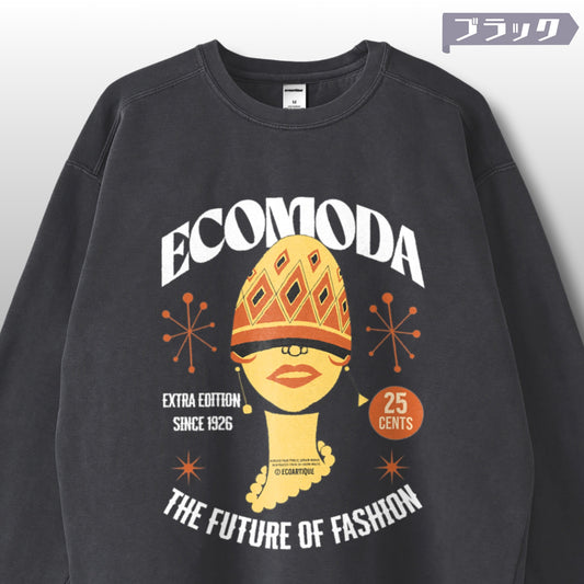 スウェット | ガーメントダイ スウェット | 男女兼用 | ユニセックス | ECOMODA