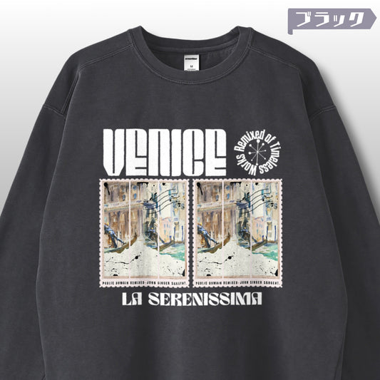 スウェット | ガーメントダイ スウェット | 男女兼用 | ユニセックス | La Serenissima