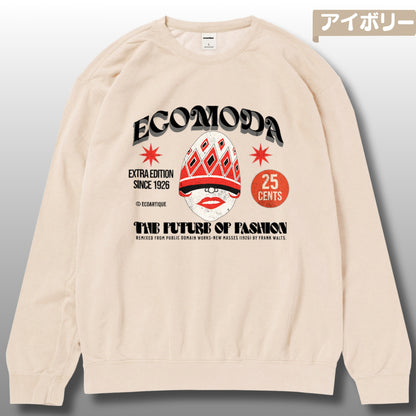 スウェット | ガーメントダイ裏起毛スウェット - 6.4オンス | Comfort Colors 1466 | 男女兼用 | ユニセックス | ECOMODA