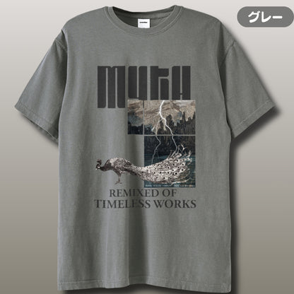 Tシャツ | ガーメントダイ ヘビーウエイトTシャツ | 男女兼用 | ユニセックス | myth02