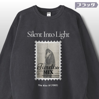 スウェット | ガーメントダイ スウェット | 男女兼用 | ユニセックス | Silent Into Light