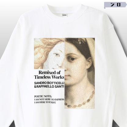 スウェット | サイドリブ裏起毛スウェット - 12オンス| 男女兼用 | ユニセックス | Renaissance Woman