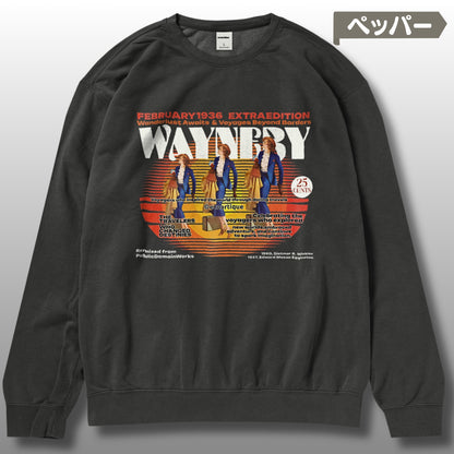 スウェット | ガーメントダイ裏起毛スウェット - 6.4オンス | Comfort Colors 1466 | 男女兼用 | ユニセックス | WAYNERY