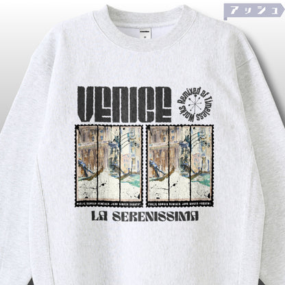 スウェット | サイドリブ裏起毛スウェット - 12オンス| 男女兼用 | ユニセックス | La Serenissima 1797