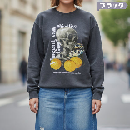 スウェット| ガーメントダイ スウェット | 男女兼用 | ユニセックス | objective