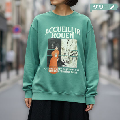 スウェット | ガーメントダイ スウェット | 男女兼用 | ユニセックス | Accueillir Rouen