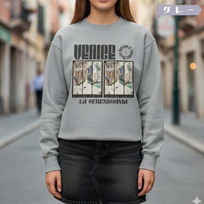 スウェット | サイドリブ裏起毛スウェット - 12オンス| 男女兼用 | ユニセックス | La Serenissima 1797