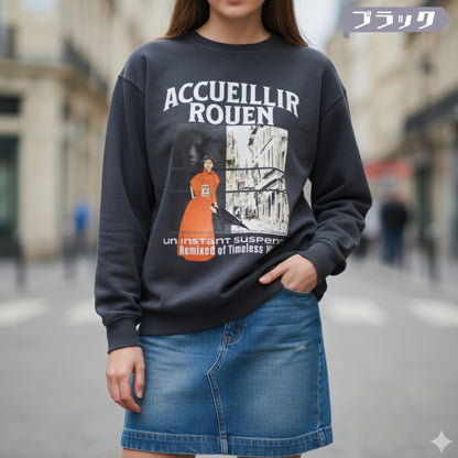 スウェット | ガーメントダイ スウェット | 男女兼用 | ユニセックス | Accueillir Rouen