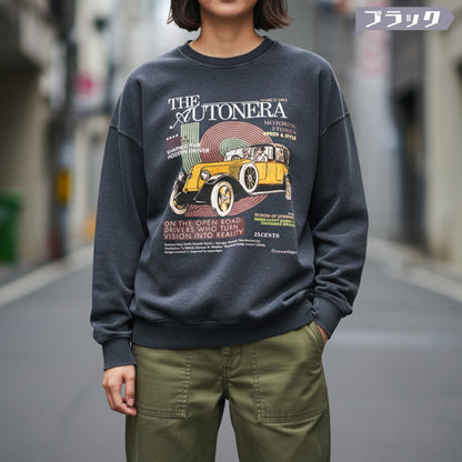 スウェット | ガーメントダイ スウェット | 男女兼用 | ユニセックス | AUTONERA−03