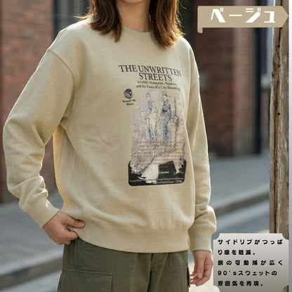 スウェット | サイドリブ裏起毛スウェット - 12オンス| 男女兼用 | ユニセックス | THE UNWRITTEN STREETS
