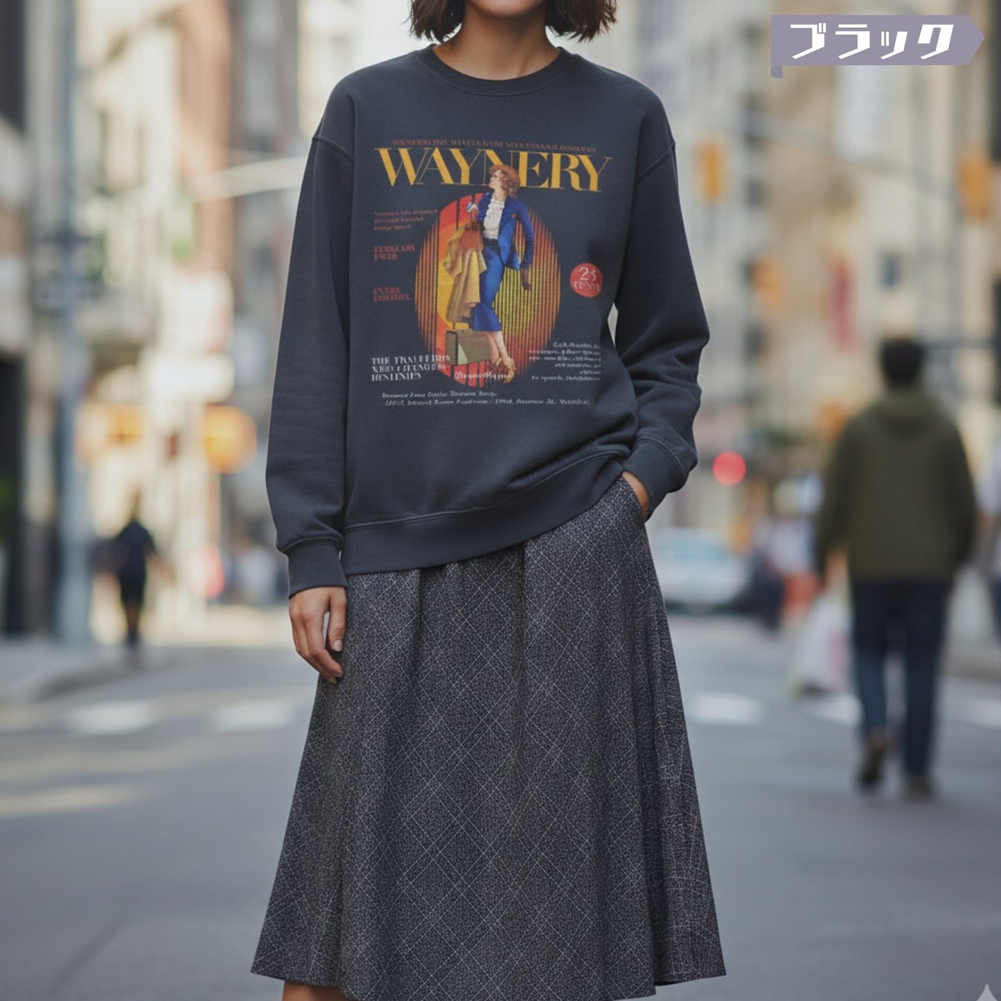 スウェット | ガーメントダイ スウェット | 男女兼用 | ユニセックス | WAYNERY
