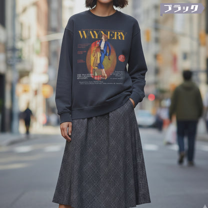 スウェット | ガーメントダイ スウェット | 男女兼用 | ユニセックス | WAYNERY