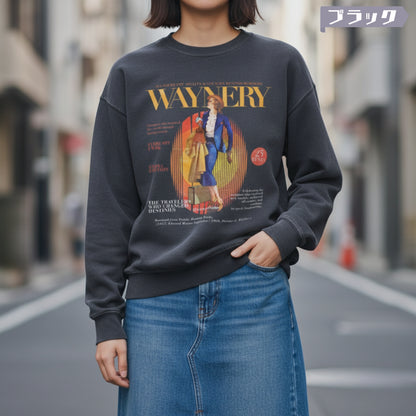 スウェット | ガーメントダイ スウェット | 男女兼用 | ユニセックス | WAYNERY