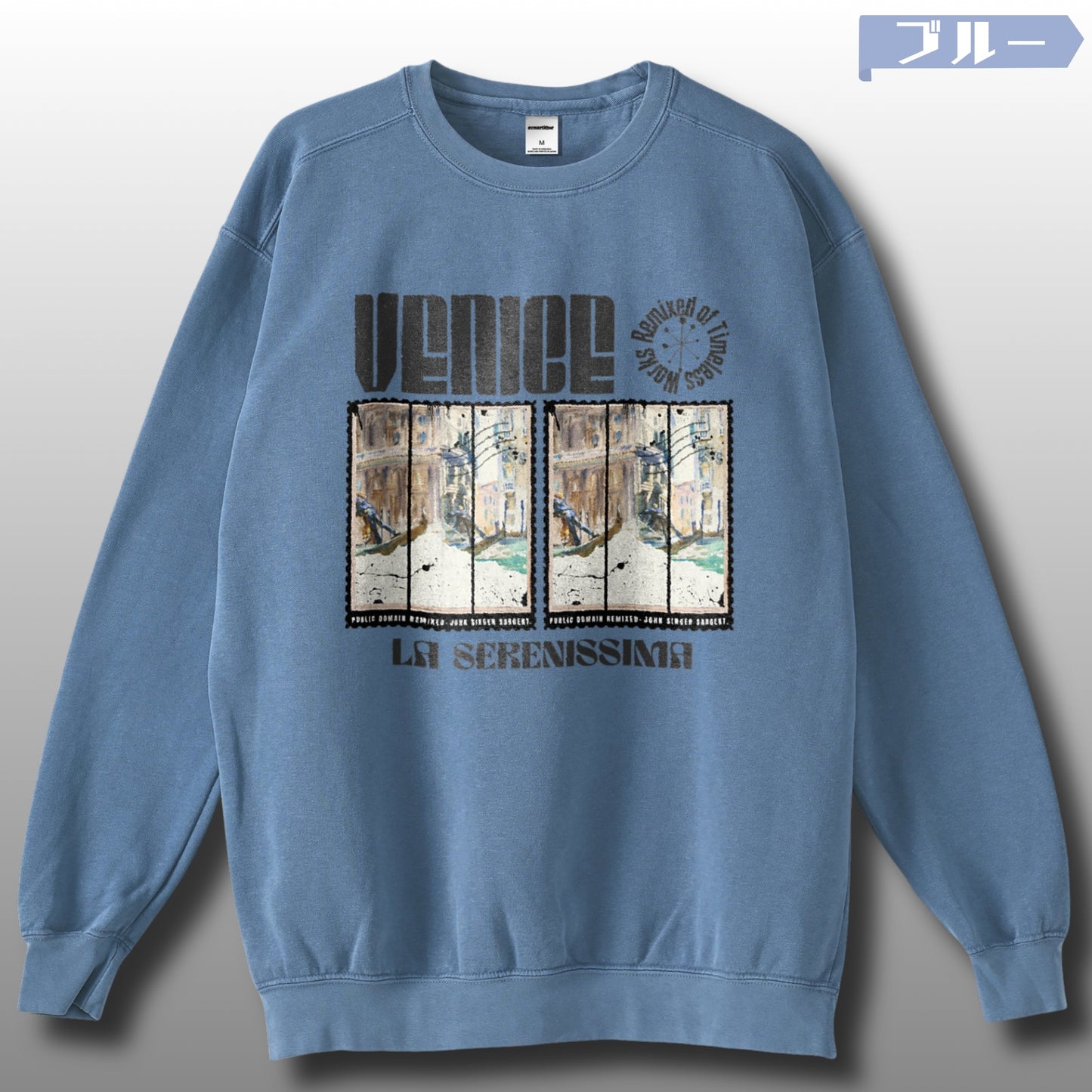 スウェット | ガーメントダイ スウェット | 男女兼用 | ユニセックス | La Serenissima