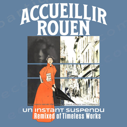 スウェット | ガーメントダイ スウェット | 男女兼用 | ユニセックス | Accueillir Rouen