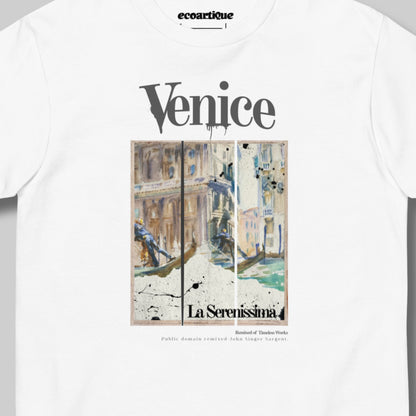 Tシャツ-DRY VINTAGE:Retro Souvenir | スタンダードミドルウェイトTシャツ | 男女兼用 | ユニセックス | La Serenissima