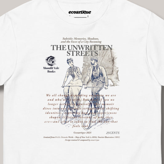 Tシャツ-DRY VINTAGE:Retro Souvenir  | スタンダードミドルウェイトTシャツ | 男女兼用 | ユニセックス | THE UNWRITTEN STREETS