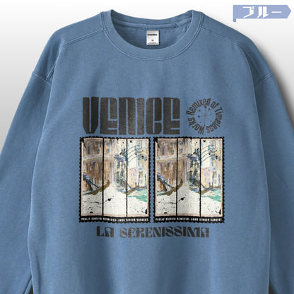 スウェット | ガーメントダイ スウェット | 男女兼用 | ユニセックス | La Serenissima
