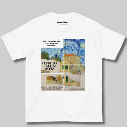 Tシャツ-FINE ART | スタンダードミドルウェイトTシャツ | 男女兼用 | ユニセックス |  Soft changes are still genuine changes