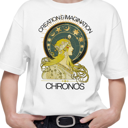 Tシャツ | スタンダードミドルウェイトTシャツ | 男女兼用 | ユニセックス | creation & imagination-white