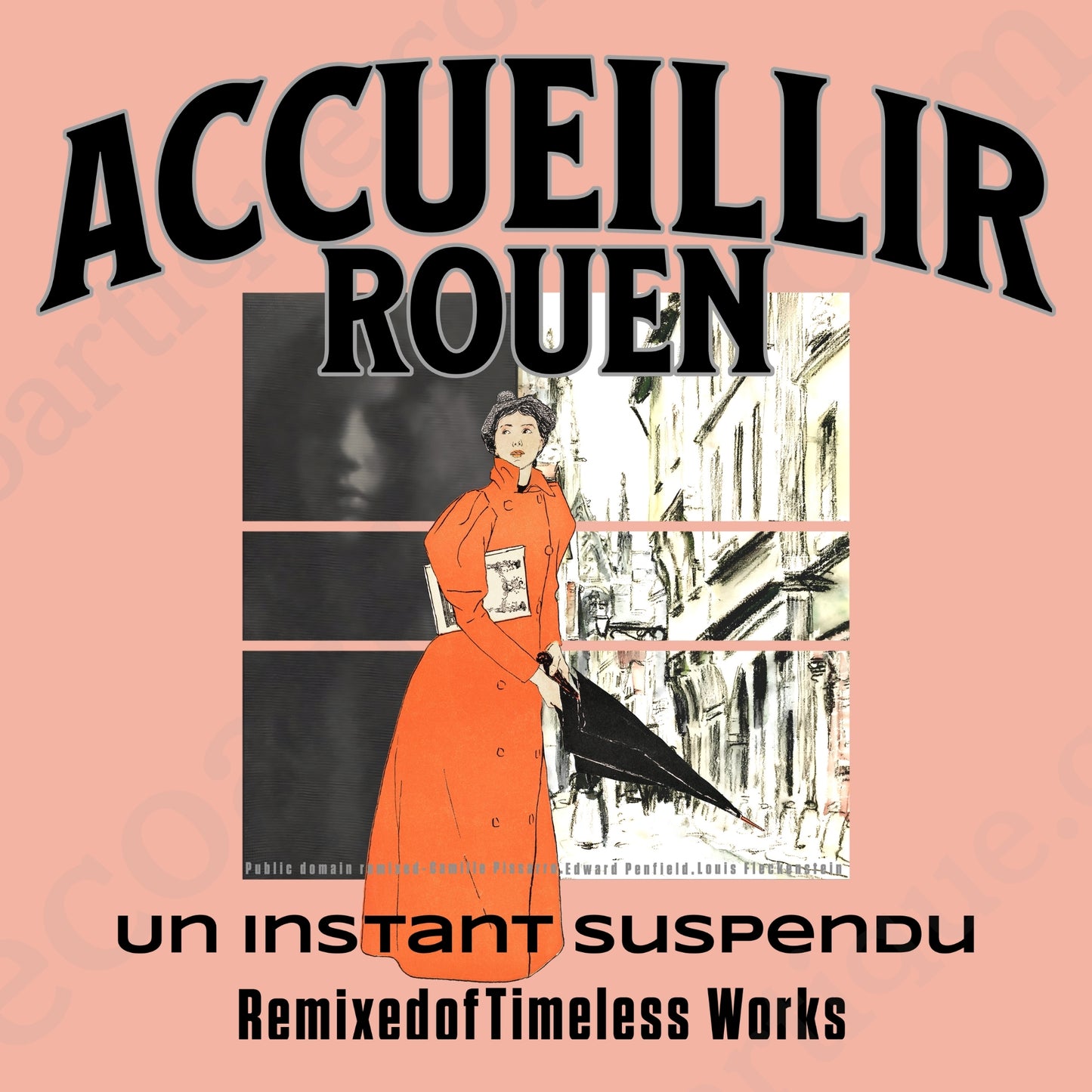 スウェット | ガーメントダイ裏起毛スウェット - 6.4オンス | Comfort Colors 1466 | 男女兼用 | ユニセックス | Accueillir Rouen