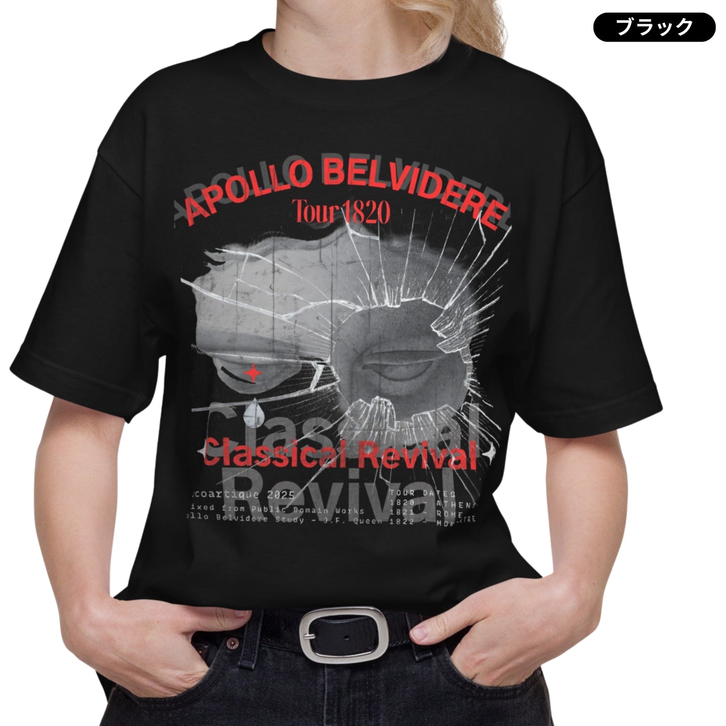 Tシャツ-DRY VINTAGE:Retro Souvenir  | スタンダードミドルウェイトTシャツ | 男女兼用 | ユニセックス | APOLLO BELVIDERE