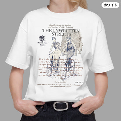 Tシャツ-DRY VINTAGE:Retro Souvenir  | スタンダードミドルウェイトTシャツ | 男女兼用 | ユニセックス | THE UNWRITTEN STREETS