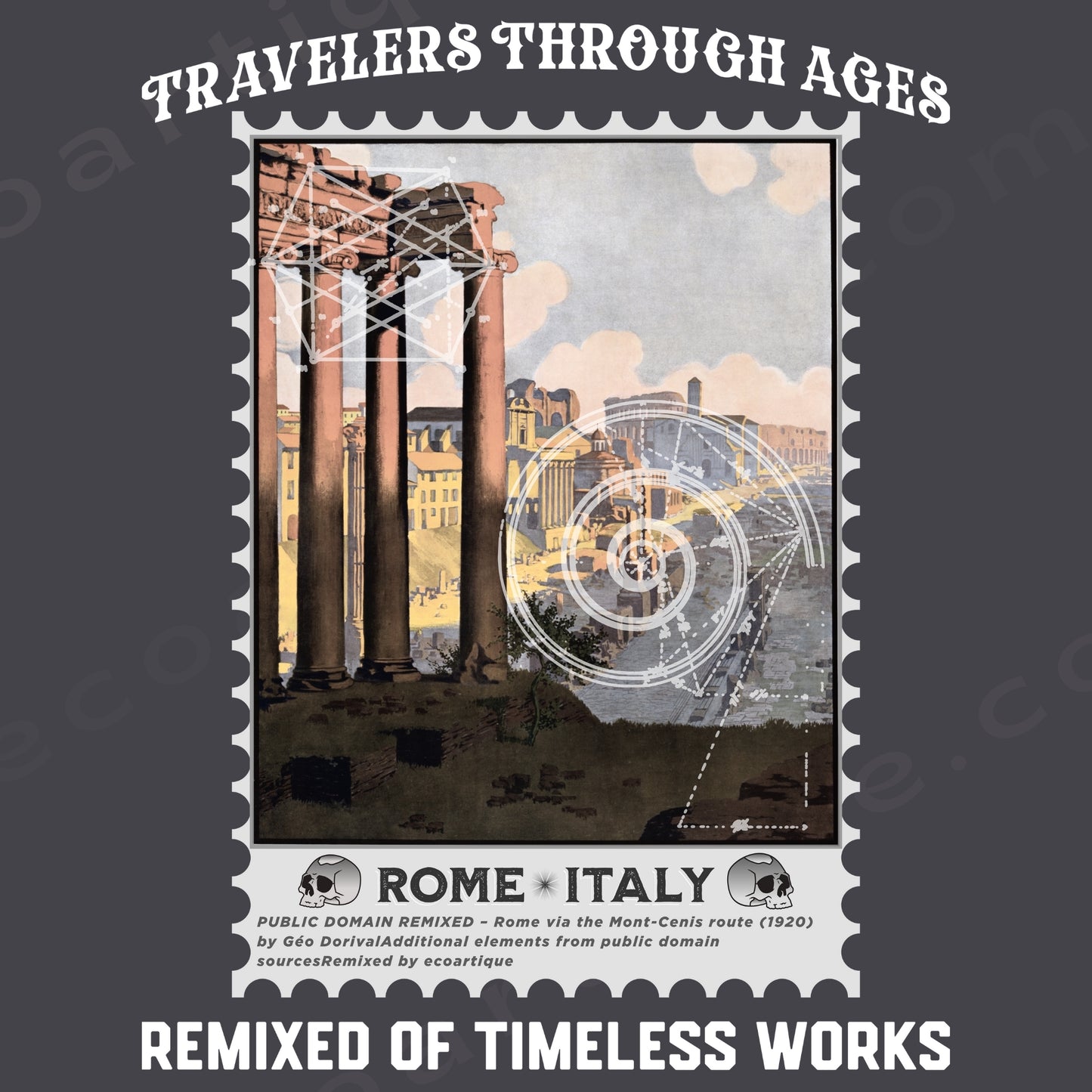 スウェット | ガーメントダイ スウェット | 男女兼用 | ユニセックス | TRAVELERS THROUGH AGES