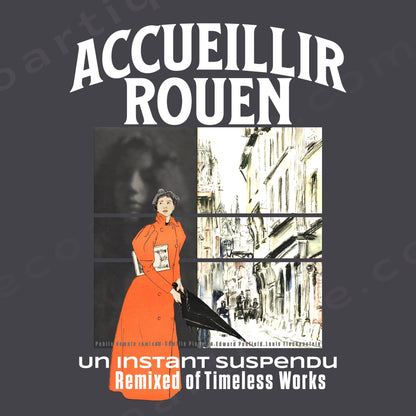 スウェット | ガーメントダイ スウェット | 男女兼用 | ユニセックス | Accueillir Rouen