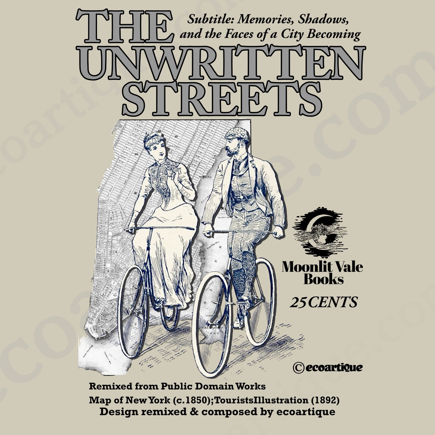 スウェット | サイドリブ裏起毛 - 12オンス| 男女兼用 | ユニセックス | THE UNWRITTEN STREETS-Front cover